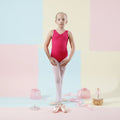 Cheapest Sleeveless Camisole Ballet Leotards Gymnastic Tank Top Kids Ballerina Bodysuit Dance Wear for Girls