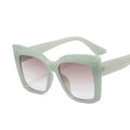 2024 Newest Fashionable Personality Men Classic Square Jelly Frame Custom Logo Women Eyeglass New Cat-Eye Sunglasses
