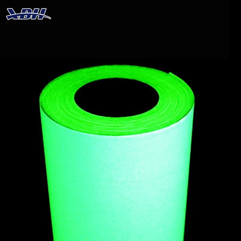 High-Quality Printing Pvc Glow in the Dark Luminous Paper Sheet for Advertising Safety Exit Wall Graphic Stickers