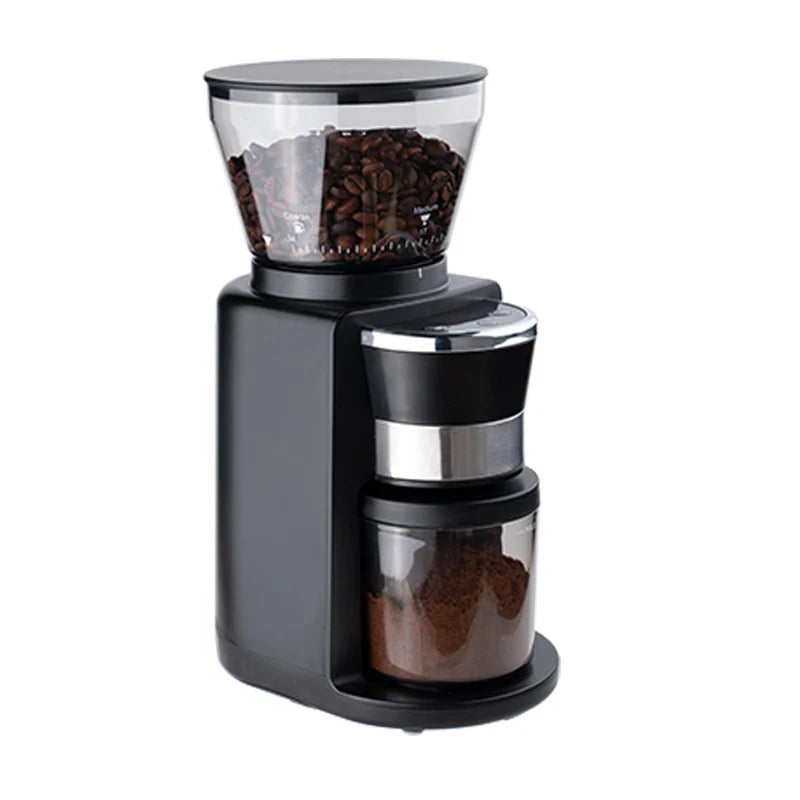 Professional Conical Burr Electric Coffee Grinder for Household Use