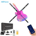 65CM Trade Show Ready 3D Hologram Fan with Advanced Electronic Display  Holographic Projector for Impactful Presentations