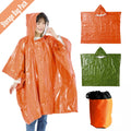 Outdoor Camping Kit Accessory PE Material Waterproof Poncho Multisport Raincoat Emergencies Rain Gear Hiking Carrying Bag