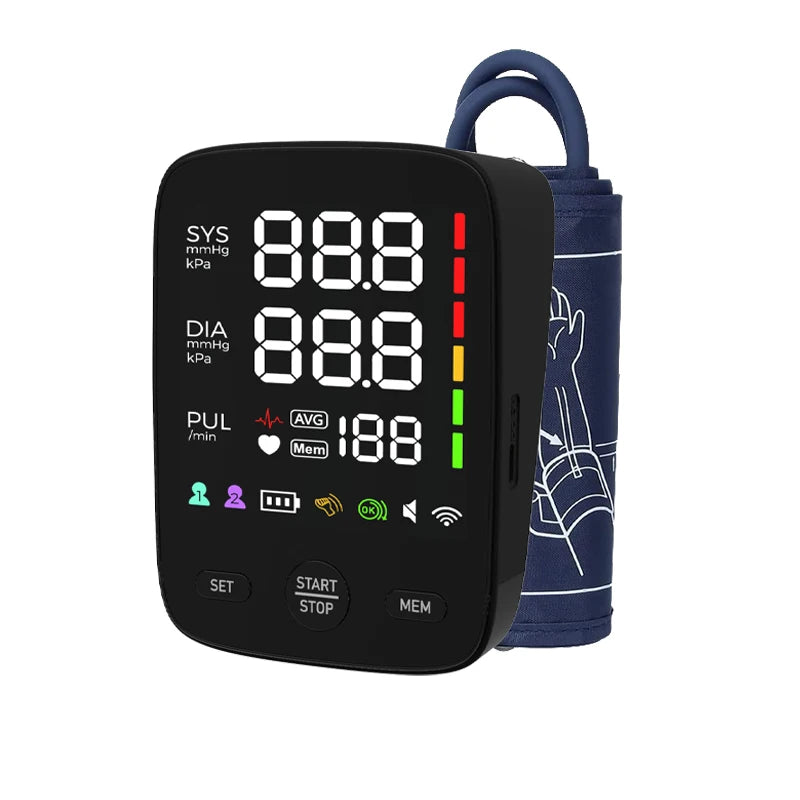 Factory New Customization Blood Pressure Monitor With Bluetooth and Wifi Digital Sphygmomanometer