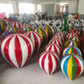 Baby Shower Birthday Party Decoration Life Size Fiberglass Hot air Balloon Decor Event Prop Statue Figurine for Sale