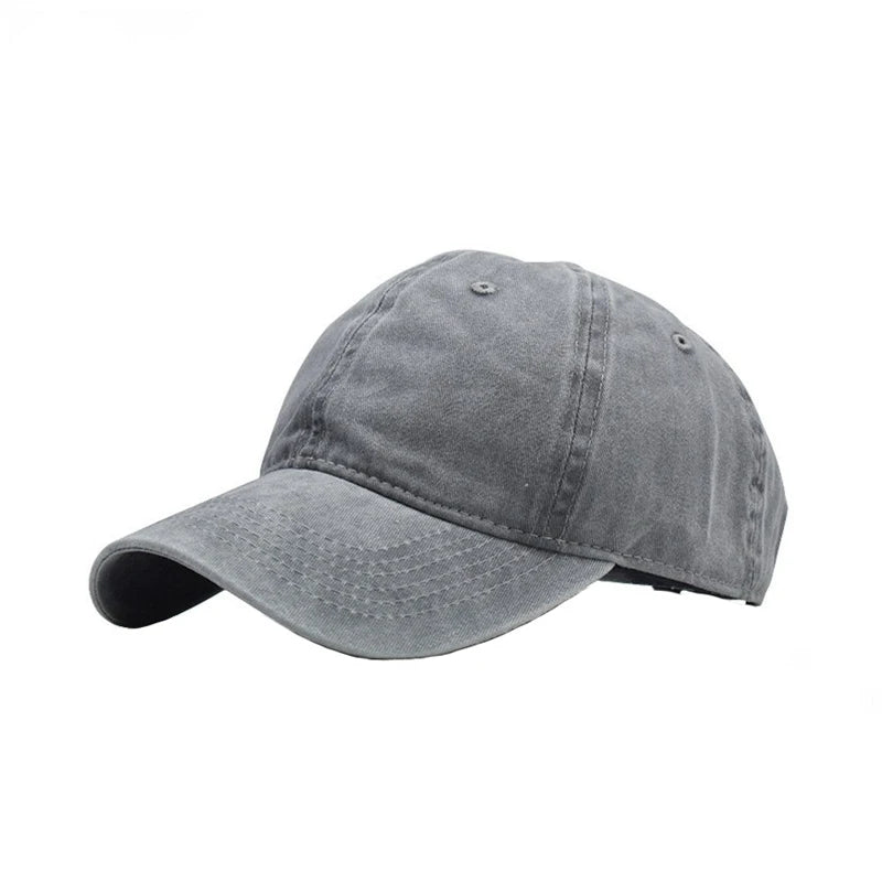 Custom logo Jean Hats Washed Distressed Embroidered Old Cowboy Baseball Hats 6 Panel Baseball Hat
