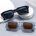 2025 Wholesale Square Frame Luxury Sunglasses Custom Retro Thick Frame Small Frame Fashion Sunglasses Female