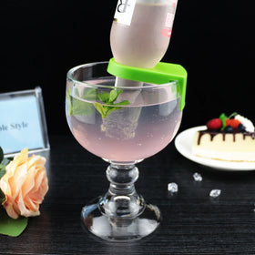2024 Large Exotic Unique Wine Glasses Goblet Clasp Lead-free Glass 635ml Factory Price Cocktail Pub Bar
