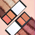Wholesale Cruelty Free Make Your Own Logo High Pigment Double Colors Blusher Palette