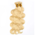 Best Vendor Weave Raw Indian Natural 8-36 Inch Bundles 100% Blonde 613 Russian Virgin Unprocessed Body Wave Human Hair Extension