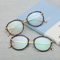 Factory Price Anti Blue Ray Prescription Eyewear Pc Metal Irregular Frame Glasses Adult Women Optical Lens Eyeglasses Frames