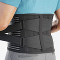Breathable Lower Back Pain Relief Back Brace Back Support Belt with 6 Stays