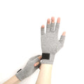 2025 Hot Selling Warm Cotton Spandex Compression Arthritis Glove With Strap for Pain Relief