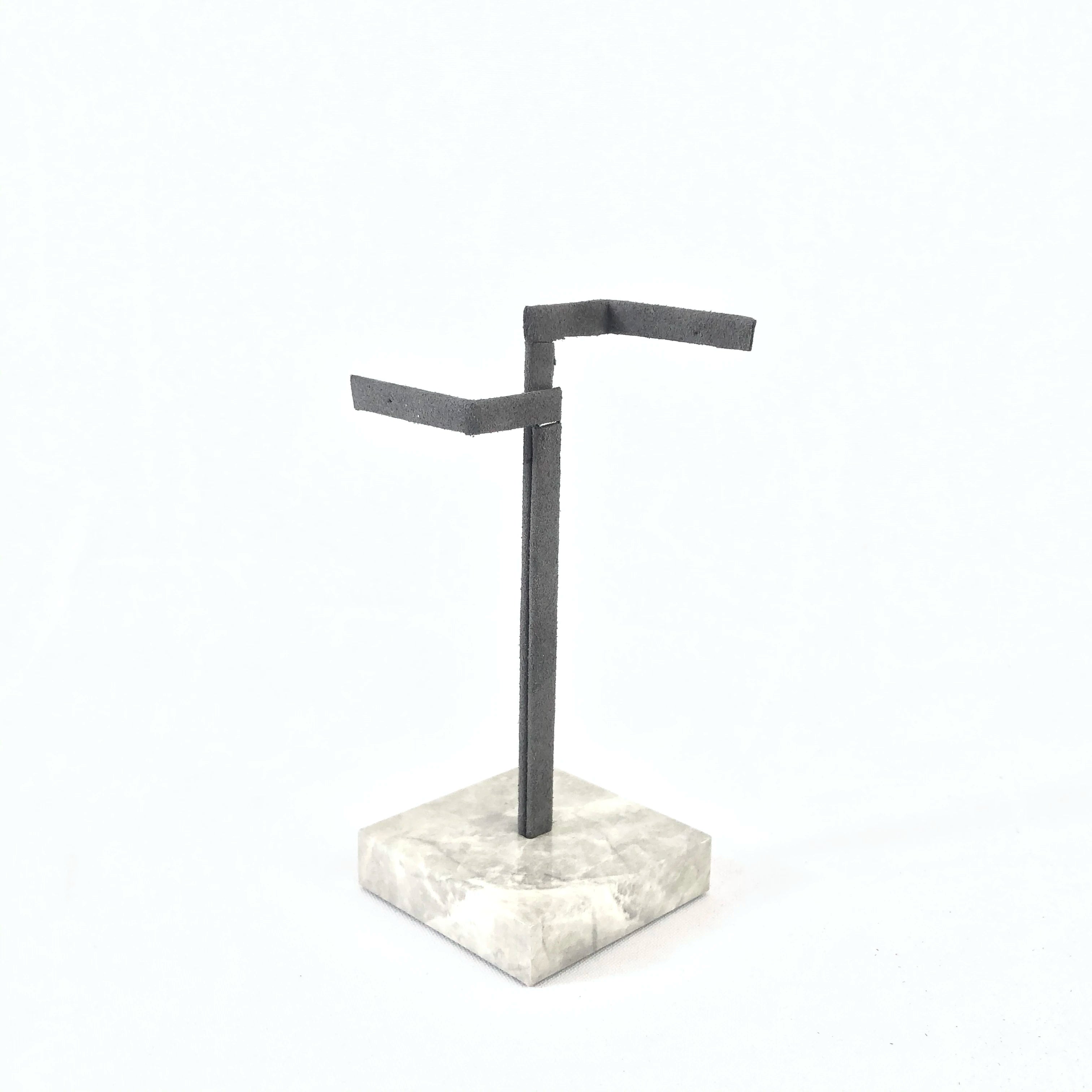 Custom Marble Microfiber Earring Display Stand