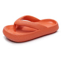 Women's Fashion Simple Solid Colour Flip-flops Indoor Outdoor Ladies Anti-slip Slippers Soft Bottom Wearable Ladies Casual Shoes