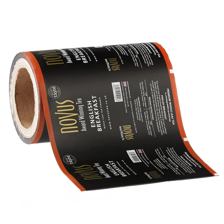 Jumbo Roll Material Custom Ice Cream Popsicle Packaging Film Roll