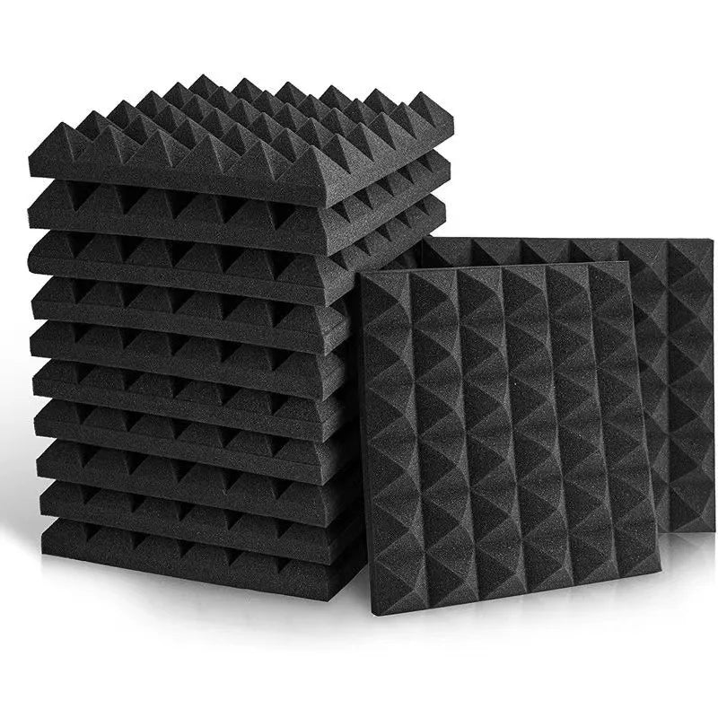 50mm Thick Pyramid Acoustic Foam Quickly Restores Soundproof Acoustic Panels