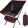 WOQI 330 Lbs Portable Folding Compact Camping Chair Backpacking Aluminum Chair for School Park Hotel Use Upgrade Version