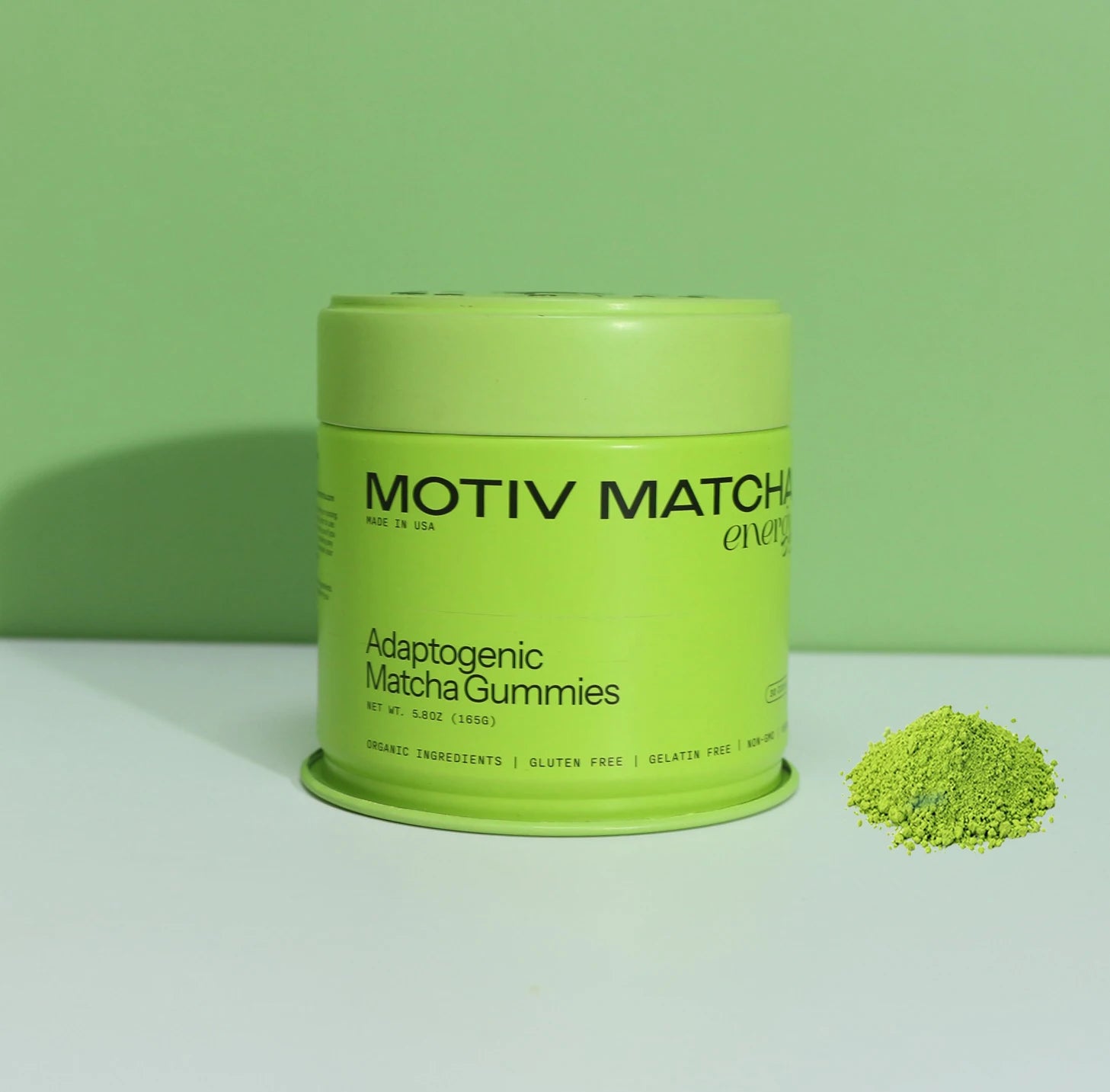 Wholesale Empty Food Grade 50g 100g Matcha Powder Tin Can Round Coffee Tea Canisters Airtight Green Tea Tin Box with Screw Lid