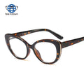 Teenyoun New Cat Eye Eyeglasses Frames Women Optical Fashion Computer Glasses Eyewear