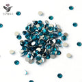Factory Wholesale Nail Crystals Rhinestones Glass Flat Back Non Hotfix Rhinestone 3D Nail Design
