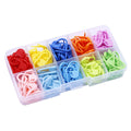 150 Pieces  10 Colors  Knitting Crochet Locking Stitch Markers Plastic Stitch Needle Clip Counter