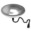 Heto Modern Stainless Steel Durable Garden Water Heater Fish Heating Pond De-icer IP68 Rated Dry Burn Protection 10m Cord Pet MegaBDM