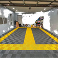 Modular 12x12 Inch Non-Slip Outdoor Rubber Tiles Waterproof Drainage Splicing Deck Plastic Flooring for Villas Made PP Material