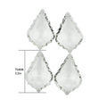 76Mm Crystal Maple Pendants Crystal Chandelier Pendants White Maple Leaf Crystal Pendant