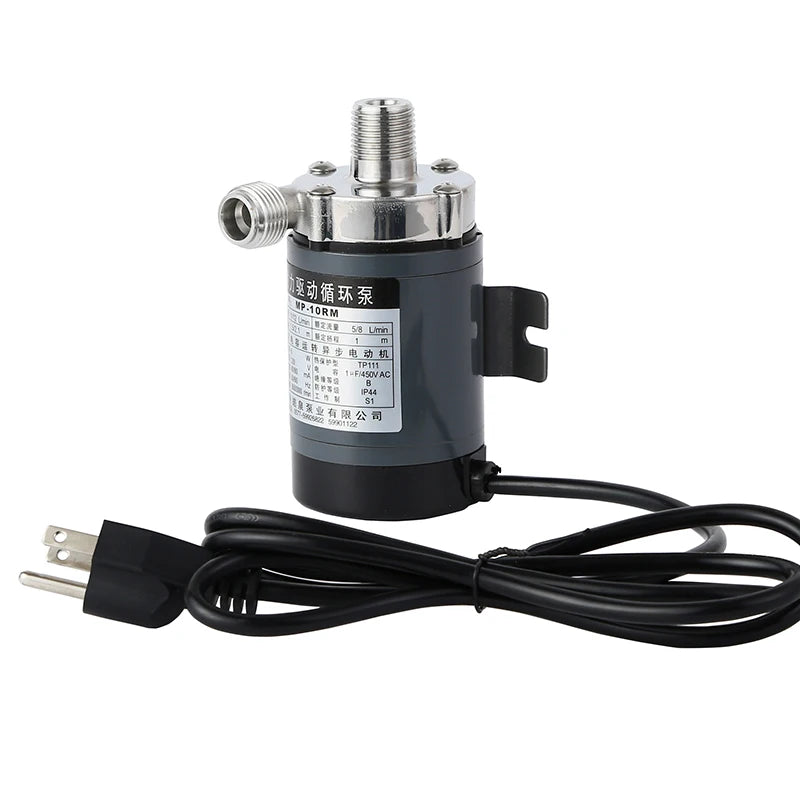 Factory Wholesale MP-10rm Magnetic Drive Water Pump Stainless Steel High Temperature Brew Beer Pump 11/12 L/min 1/2 Inch Outlet