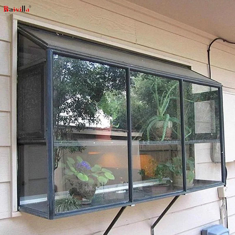 Modern Design Swing-Open Aluminum Door and Garden Windows Stainless Steel Screen Netting for Hotels