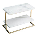 Natural Stone Store Double Layer Rectangle Wedding Cake Holder Stands Dessert Table Wedding Cake Decoration Stands