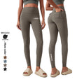 Xsunwing New Women High Waist Tummy Control Butt Scrunch Gym Pants Fitness Sports Tight Yoga Leggings With Back Pockets WDQ202