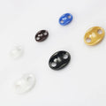 Space Porcelain Pig Nose Zirconia Ceramic Pendant Necklace Bracelet Diy Space Jewelry Accessories