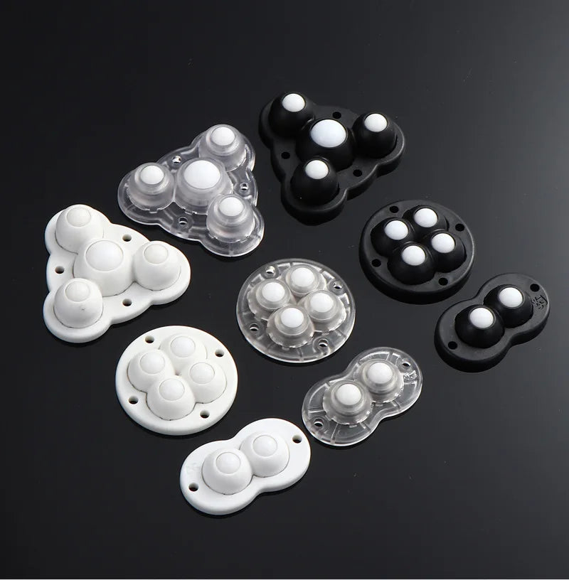 JAYA Ball Universal Wheel Bonded Steel Ball Nylon Movable Furniture Base Punch-free Sliding Casters Furniture Mover