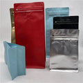 Customizable Self-Adhesive Opp Header Resealable Plastic Block Bottom with Zipper Degassing Valve Packaging & Printing Product