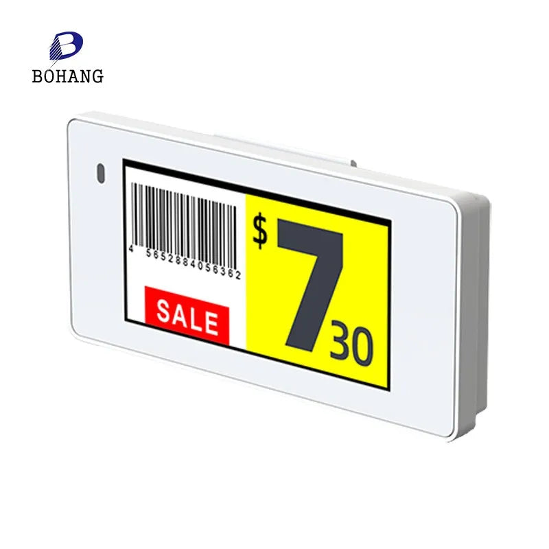 BOHANG New Designed Thin Framework 2.13 Inch E-paper Customized Pattern Central Management Electronic Shelf Label Supermarket