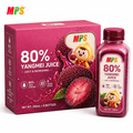 OEM Factory Beverage 300ml Bottle 80% Waxberry Fruit Juice Soft Drinks