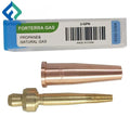 2-GPN Nozzle Tip for Propane Cutting Torch Durable Copper-Brass Tig Welding Torch for Propane Gas