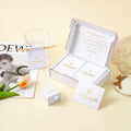 A1 Custom Logo Drawer Slide Paper Jewelry Packaging Ring Bracelet Bangles Jewelry Gift Boxes With Velvet Pouch Bag Packaging