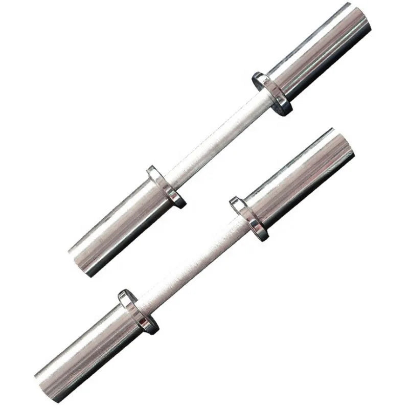 Home Fitness Equipment 50cm Short Barbell Set with Big Hole for Weightlifting Training