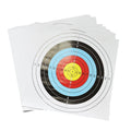 10 Pieces of 40cm Diameter Target Paper Bow and Arrow Shooting Training Target Paper