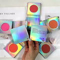 Wholesale Vegan Single Blush Palette Private Label Holographic Palette High Pigmented Blush Palette