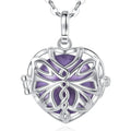 Changda Wholesale Pregnancy Belly butterfly Design Harmony Mexican Bola Ball Pendant Necklace