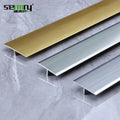 Hot Sale Customized Color Size Aluminum Alloy Accessories T Shape Metal Tile Corner Profile t Shape Trim Strip Decoration Strips