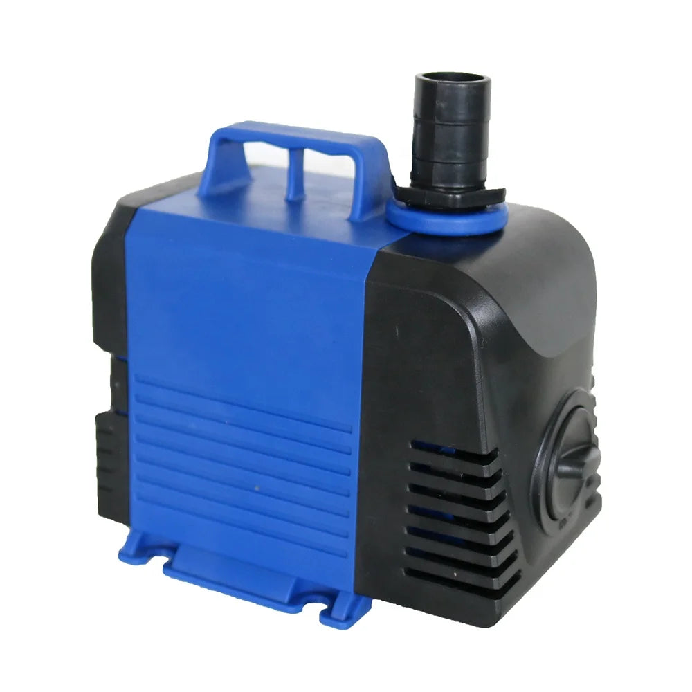 Mini Plastic Submersible Pump 220V High Pressure 5500L/H 5.5M Head Household Circulating Water Pump Low Noise Filter
