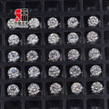 Baifu Jewelry Popular Top Clarity D Color 7mm Round Diamond 1.2ct Moissanite