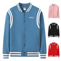 Custom Logo Embroidery Autumn Winter Thickened Fleece Blank College Baseball Men's Jacket Letterman Varsity Jacket for Men Women