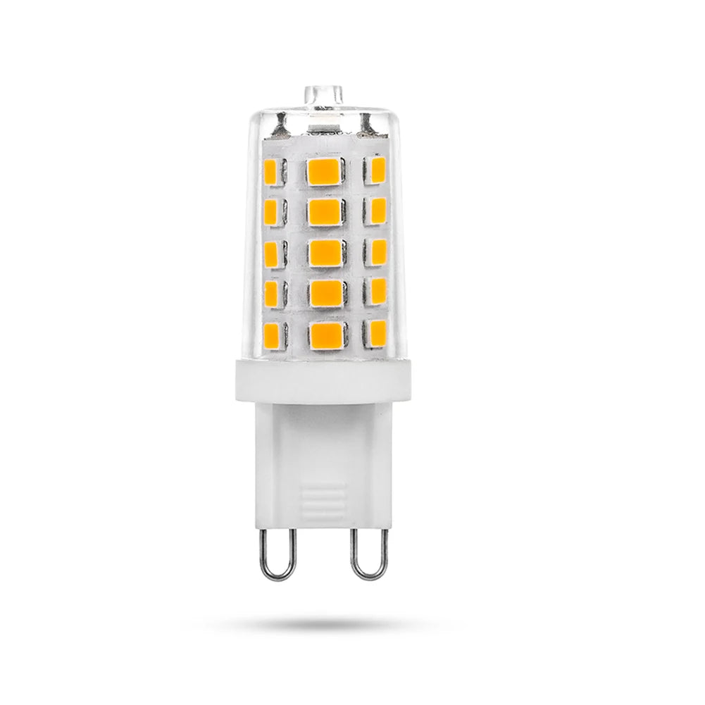 Factory Outlet 110v 220v G9 LED Bulb Dimmable 2835smd No Flicker 5w Warm Cool White Halogen Replacement Chandelier Light Bulb