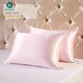 Luxury Woven Solid Silk Pillowcase 22 Momme 100% Mulberry Silk Home & Hotel Use