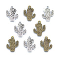 Cactus Charms Antique Silver Color Metal Pendant for Necklace Charm Jewelry Making 20*15mm Q241